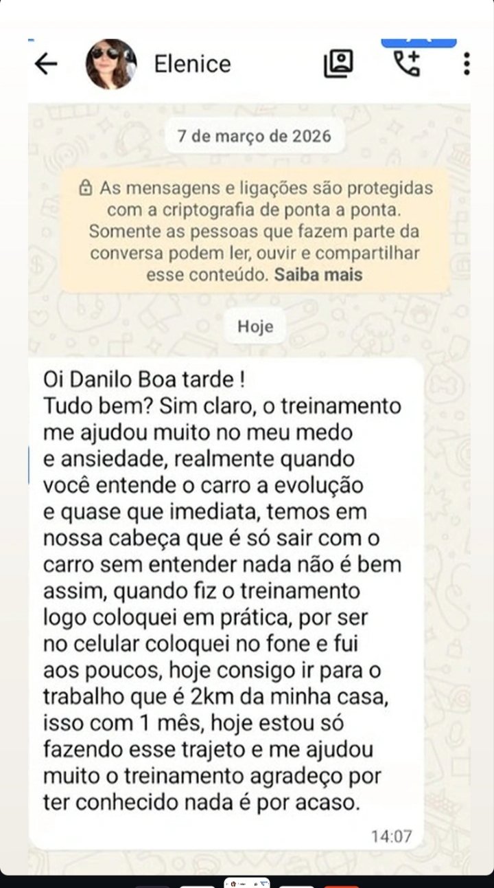 Depoimento de aluno do Doutor Direção